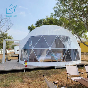 Tente Dôme Transparente PVC Quatre Saisons Imperméable pour Jardin Extérieur avec Fenêtre <span class=keywords><strong>Vitrée</strong></span> Effet Ciel Étoilé – Grande Vente - Product Image 3