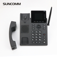 Téléphone IP d'entreprise SUNCOMM SC01 4G LTE Carte SIM WiFi 2.4G Conférence audio Protocole SIP Système Android Téléphone VOIP