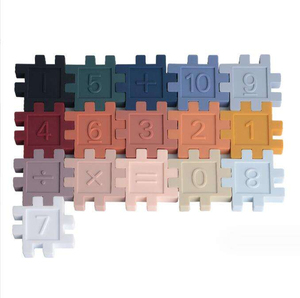 Jouets empilables en silicone les plus vendus, blocs éducatifs en silicone pour bébés, jouets en silicone de qualité alimentaire sans BPA, jouets de puzzle - Product Image 2