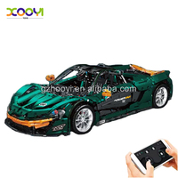 Série de haute technologie moule roi 13056 1:8 Sian RC voiture modèle blocs de construction Compatible laisser aller sport technique voiture pour adultes