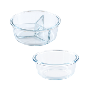 Ensemble de contenants alimentaires en verre, verre borosilicate de haute qualité, boîte à lunch pour la préparation des repas avec couvercles hermétiques, compatible micro-ondes, congélateur, sans BPA - Product Image 4