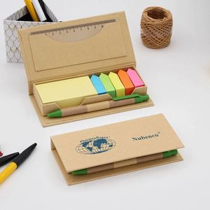 HengXin Stationery Set <b>Sticky</b> Note School Supplies Memo Pad With Pen Office Supplies <b>Notepad</b> Set - Product Image 4
