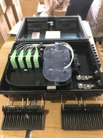 Boîtier de distribution de fibre optique FDB-48K APCXY OEM 16, 24, 48 cœurs, 3 entrées, 48 sorties, garantie 12 mois, montage sur poteau/mur