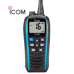 Radio bidirectionnelle portable Icom IC-M25, radio de secours de haute qualité, interphone VHF portable, talkie-walkie étanche - Product Image 4