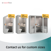 Soundbox cabine téléphonique appel maison stand mobile insonorisé bureau cabine acoustique réunion pod home office pods