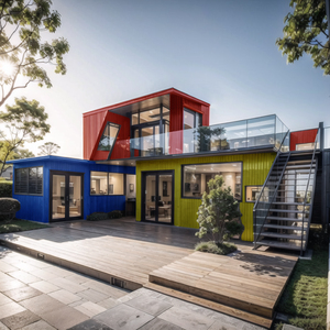 Cheap Price Real Estate Houses Prefabricated Steel Modern House 4 Bedrooms Tiny House <strong>Modular</strong> <strong>Home</strong> Made in China