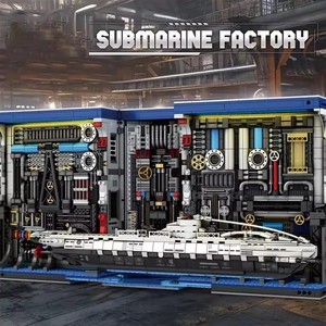 Reobrix 66038 New 3466pcs MOC U-shaped Factory Theme Bookstore Bricks <strong>Toys</strong> <strong>for</strong> <strong>Boys</strong> <strong>Christmas</strong> Gift 3466pcs Building Block Sets - Product Image 2