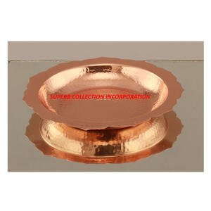 Bandeja de cobre de diseño de lujo y moderno, decoración de boda, gran oferta y alta calidad - Product Image 2