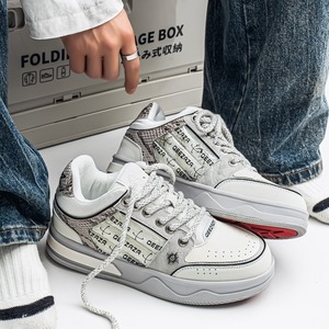 Star ship <b>small</b> sailboat retro niche fashion brand platform shoes for men women with thick sole heightening feature - Product Image 4