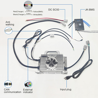 Chargeur de batterie LiFePO4 48V OEM, fabricant de chargeurs rapides 2000W pour véhicules électriques et voiturettes de golf