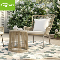 Meubles en rotin extérieur Gartenmbel Gewebte Stuhle Und Tisch Table basse et table d'extrémité