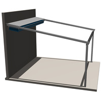Pergola coulissante personnalisée pour l'ombrage du soleil et la protection contre la pluie, auvent de véranda, système de couverture de patio pliable, toit rétractable automatique