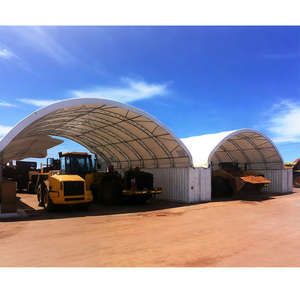 PVC <b>Storage</b> Container Canopy Shelters Waterproof outdoor Tent Container Building Shelter Double Trussed <b>Storage</b> Tents - Product Image 3