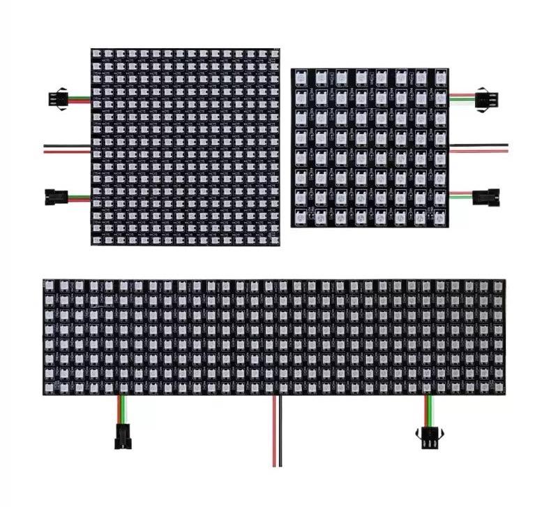 8x8 Programmable Led Car Sign Board Usb 5V Led Matrix Panel Light for ...