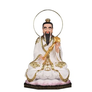 Statua degli <span class=keywords><strong>Antenati</strong></span> Taoisti 'Tre Purità', Ornamenti per il Culto del Maestro Ancestrale, Taishang Laojun Taoista, Lavorata a Mano e Lucidata per la Casa - Product Image 5
