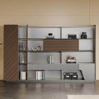 Bureau de direction de luxe moderne, lignes épurées, en PVC, design allongé