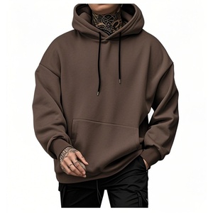 Wholesale Athletic 100% Cotton Gym Hoodies for Men Comfortable Oversized Multi-Colors 3D Embroidery Applique Spring Print - Product Image 3