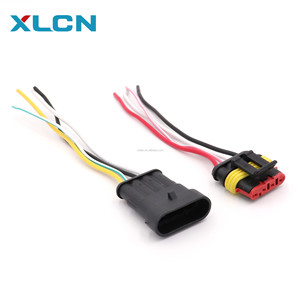 Produk Harness kawat Pria, seri 2 Pin 3.0MM Buick Sensor suhu luar ruangan Harness Plug DJ7021F-3-11 - Product Image 4