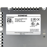 6AV2123-2JB03-0AX0 HMI6AV21 Interfaz Hombre-Máquina, Panel de Pantalla Táctil HMI, 2MB, Visualización de Máquinas, Interfaz de Operador, SCADA