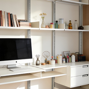 <strong>Wall</strong> <strong>Shelving</strong> <strong>Unit</strong> 606 Modular Storage Rack Standing Type <strong>Shelving</strong> System for Living Room Study Desk - Product Image 2