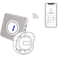 Tuya APP contrôle Mobile intelligent sans fil extérieur étanche sonnette WiFi carillon capteur de mouvement alarme prise de batterie Options d'alimentation
