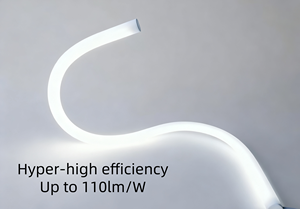 Forme de pliage 3D Taille 360 degrés Néon Flex Rope Light Hot-selling IP67 Façade extérieure haute luminosité pour exposition/décoration de plafond - Product Image 3