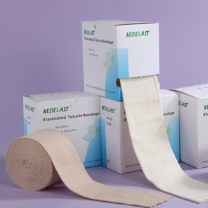 Bande de compression tubulaire élastique personnalisée en coton pour les entorses musculaires – Soutien sur mesure - Product Image 1