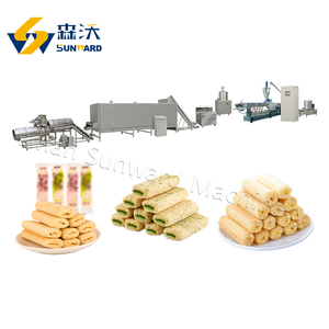 Breakfast Maize Puffed Snacks <b>Process</b> Machine <b>Line</b> Equipment Corn Chips <b>Production</b> Machines Plant Price - Product Image 3