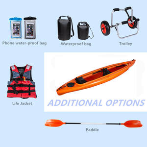 LSF 4,2 M Sit in Sea <span class=keywords><strong>Kayak</strong></span> con paletas Toda la venta Max Negro Amarillo Verde Rojo Blanco Camo Color Barco de remos personalizado - Product Image 5