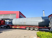 Réservoir de stockage de poudre de charbon Olide, moteur 380V, capacité personnalisable, dimensions, couleur bleue, faible coût d'entretien pour la construction routière
