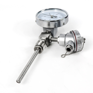 Industrial Dual <strong>Temperature</strong> Gauge Hydraulic Oil Digital <strong>Temperature</strong> Meter With Bimetal Thermometer Meter - Product Image 5