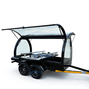 2026 Nouvelle Carrosse funéraire à chevaux blanc pour transport spécial, chariot électrique pour cercueil, vente en gros, avec certification CE - Product Image 1