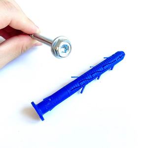 Neo Nhựa Gắn Tường YZ-A022 Neo Cố Định Khung Tường Bằng Nylon 10X100 Với Đinh Vít Kim Loại 7X100 - Product Image 5