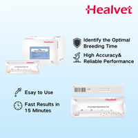 Kit de Prueba de Progesterona Canina Veterinaria, Kit de Diagnóstico Rápido y Cuantitativo para la Detección de Ovulación Canina y Gestión de la Reproducción