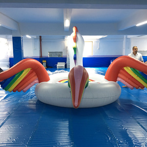 وايونيكورن قابل للنفخ * من 6 أشخاص على حوض السباحة Floatie قابل للنفخ في جزيرة عملاقة - Product Image 5