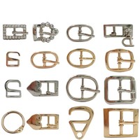 Boucles de chaussures à talons hauts en alliage de zinc personnalisées en gros, attaches de chaussures durables, boucle de sangle, boucle en métal vintage