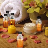 Bouteilles en verre rondes de 2 oz et 4 oz avec couvercles, bouteilles transparentes pour shots de jus avec bouchon, petites bouteilles Boston pour potions, jus de gingembre
