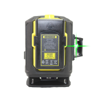 Vente directe usine – Niveau laser vert 12 lignes, batterie au lithium, projection automatique des lignes, rotation à 360 degrés, 1 mm/7 m