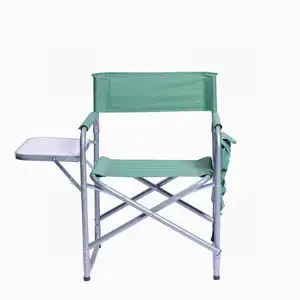 Çok renkli kolay taşıma OEM çok renkli kamp sandalyesi deniz sandalyeleri plaj direktörü kamp sandalyesi yan çanta ile