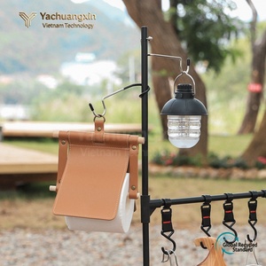 Outdoor Camping <b>S</b>-Shaped Metal <b>Hook</b> with Anti-Slip Grip for Light Pole Mounting - Product Image 6