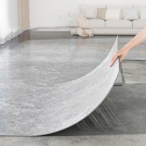 Pegatina de PVC personalizada para suelo, autoadhesiva, para el hogar, imitación de cuero, renovación directa, imitación de baldosas cerámicas - Product Image 3