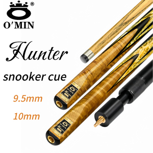 Queue de billard Omin en bois de frêne nord-américain, fabriquée à la main, pour joueurs professionnels de plus de 10 ans, avec fût en frêne séché à l'air, taille S - Product Image 1