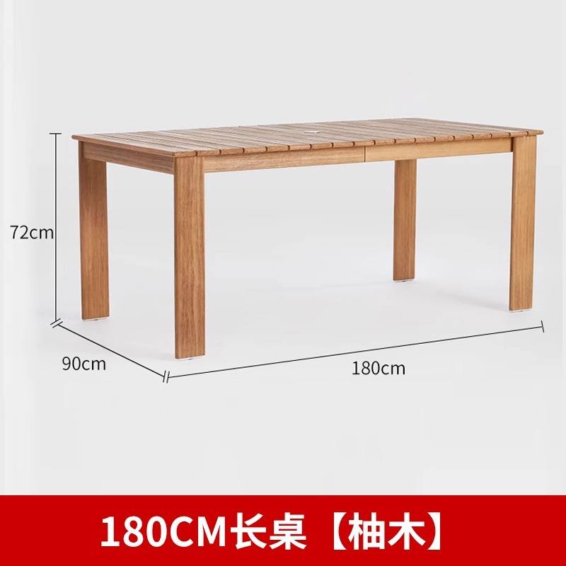 Table de 180 cm de long [Teck]