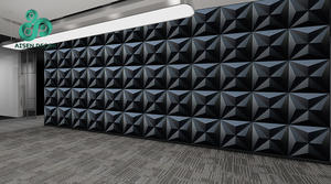 Dekorasi AISEN grosir kualitas tinggi berbagai jenis besar 3d Pvc panel dinding langit-langit untuk dekorasi Interior - Product Image 5