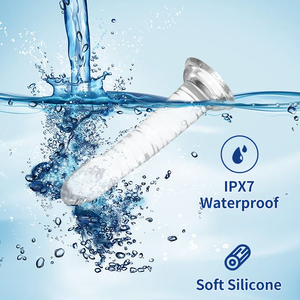 Dildo réaliste en gelée de cristal de qualité supérieure avec ventouse puissante pour femmes et couples - Product Image 4