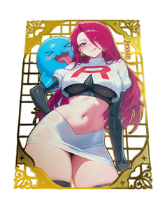 Cartes Waifu Goddess Story en Métal Doré Personnalisées 001/100, Cartes à Collectionner en Métal Doré Goddess Story, Cartes Anime en Métal de Collection - Product Image 4