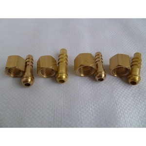 Pressure Reducing Valve Connector Copper Hex <b>Adapter</b> <b>Plug</b> In For Gas Cylinder Oxygen Nitrogen Use - Product Image 3