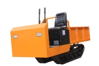 Dumper chenillé diesel 1 tonne 4x4 avec moteur, pompe et roulement pour le transport de matériaux miniers en montagne, garantie