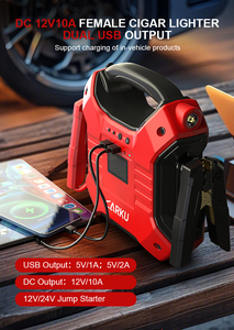 Lifepo4 Jump starter <span class=keywords><strong>24V</strong></span> 650A corrente di partenza 12V <span class=keywords><strong>24V</strong></span> power bank di emergenza di avviamento a freddo - Product Image 5