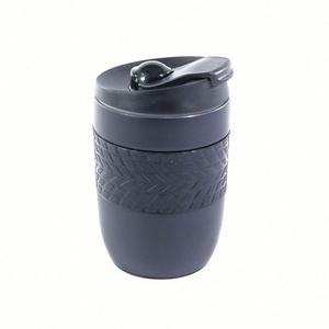 แก้วสแตนเลสเก็บความร้อนสองชั้น รูปทรงยางรถยนต์ ปลอดสาร BPA ของขวัญส่งเสริมการขายร้าน 4S แบบกำหนดเองได้ - Product Image 1